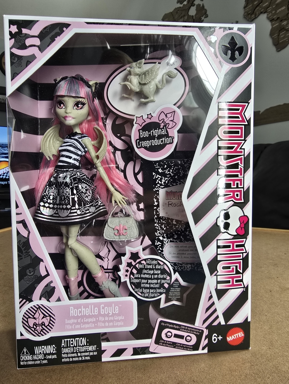 Monster High Rochelle Goyle Doll - 2026 Creepoduction